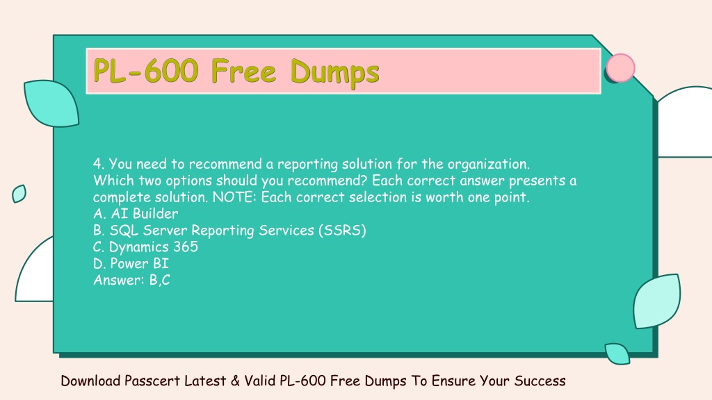 Dumps PL-600 Free