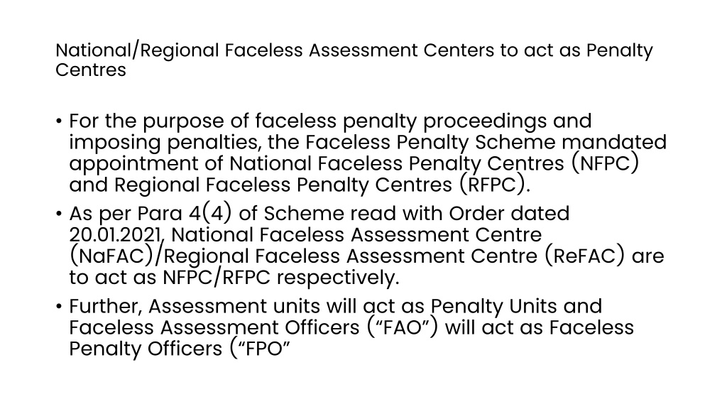 PPT SOP (Standard Operating Procedure) For penalties PowerPoint