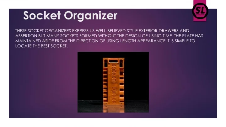 PPT - Socket Organizer PowerPoint Presentation, free download - ID:11223851