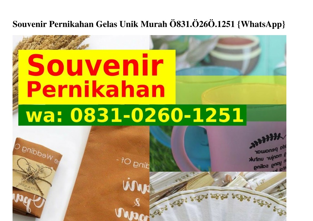 Ppt Souvenir Pernikahan Gelas Unik Murah Powerpoint Presentation Free Download Id11225247 7135