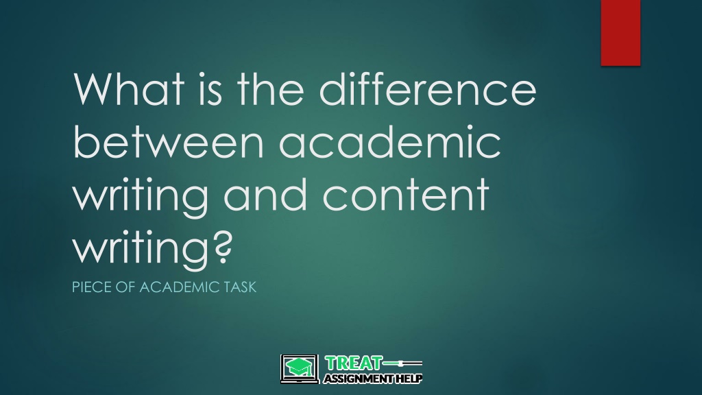 difference between academic writing and research writing