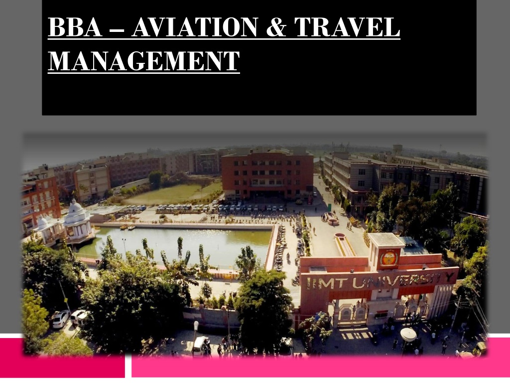 PPT - BBA – Aviation & Travel Management PowerPoint Presentation - ID ...