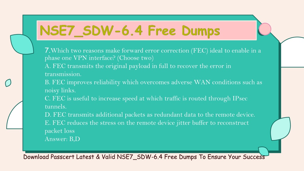 NSE7_SDW-7.0 Valid Learning Materials