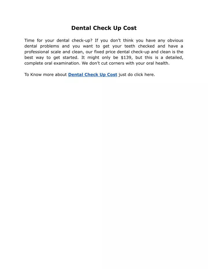 ppt-dental-check-up-cost-powerpoint-presentation-free-download-id