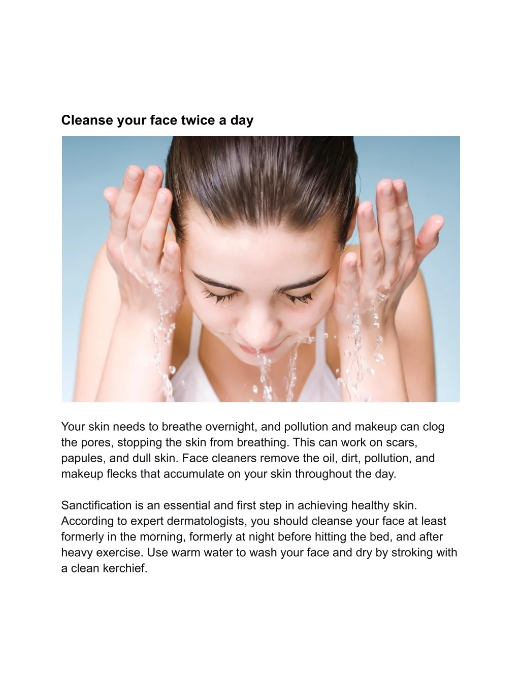 PPT - 7 beauty tips for healthy and glowing skin in 2022 PowerPoint ...
