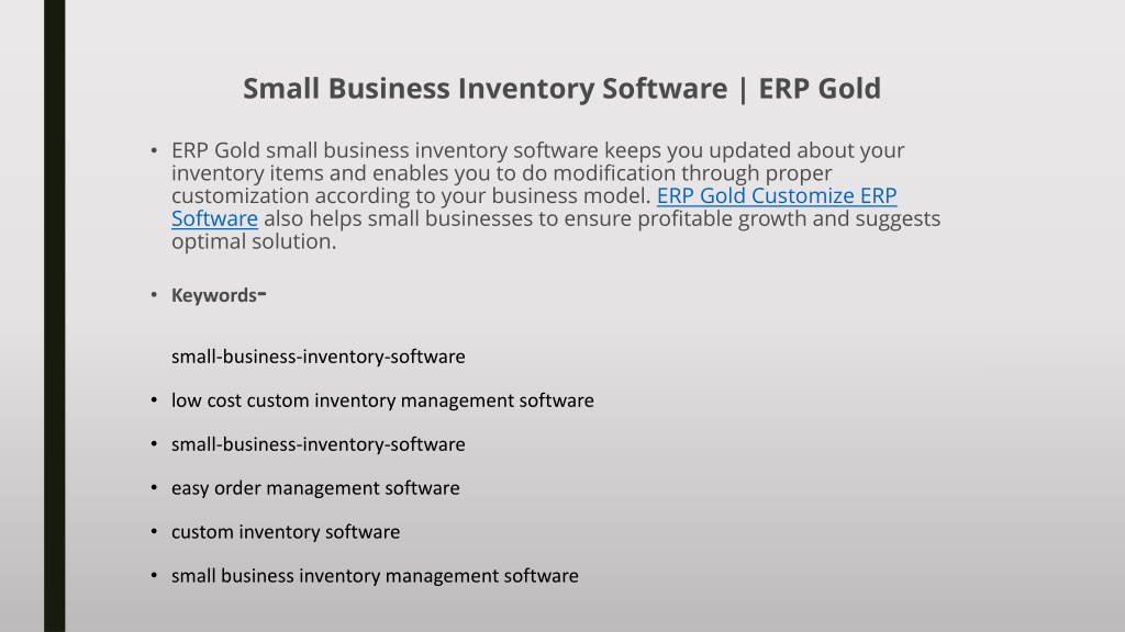 small business inventory software free download