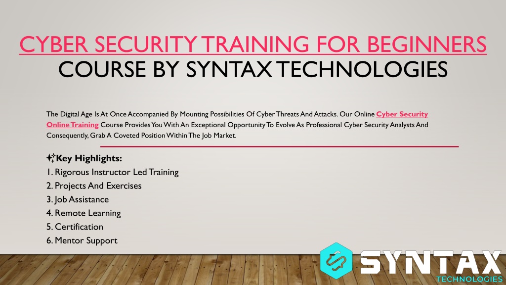 PPT - Cyber Security Training For Beginners PowerPoint Presentation ...