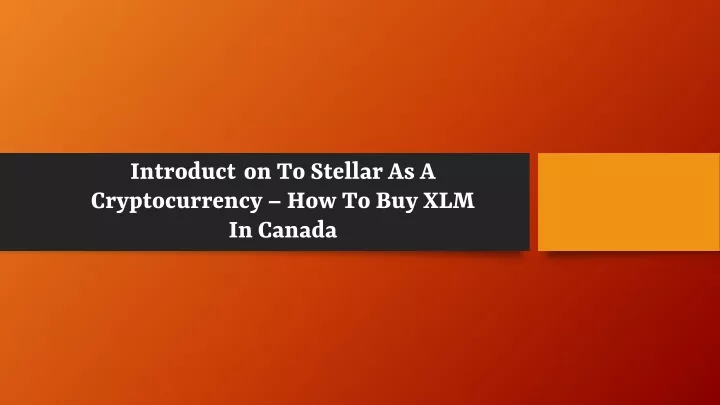 buy xlm cryptocurrency