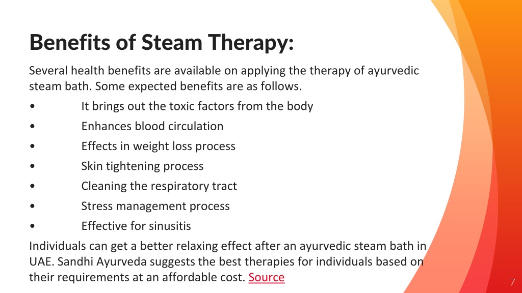 PPT - Types Of Swedana Or Steam Bath Therapy PowerPoint Presentation ...