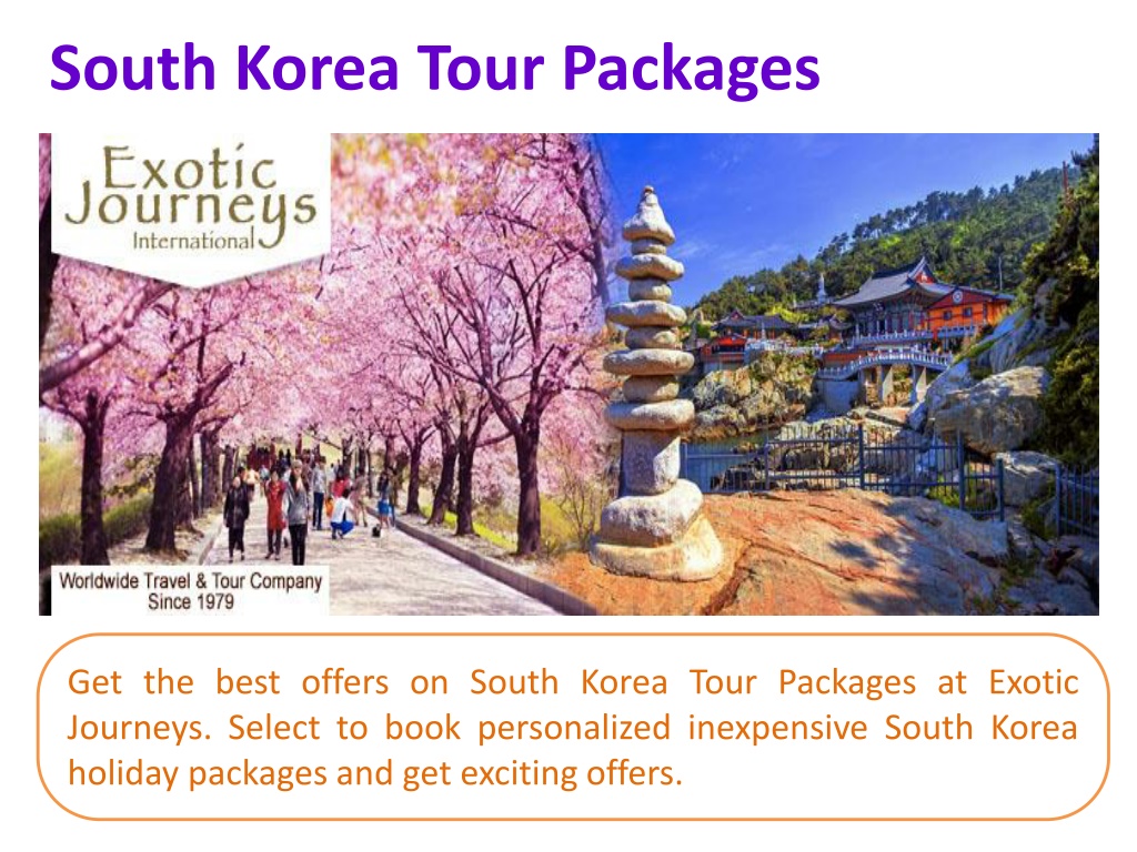 PPT South Korea Tour Packages PowerPoint Presentation, free download