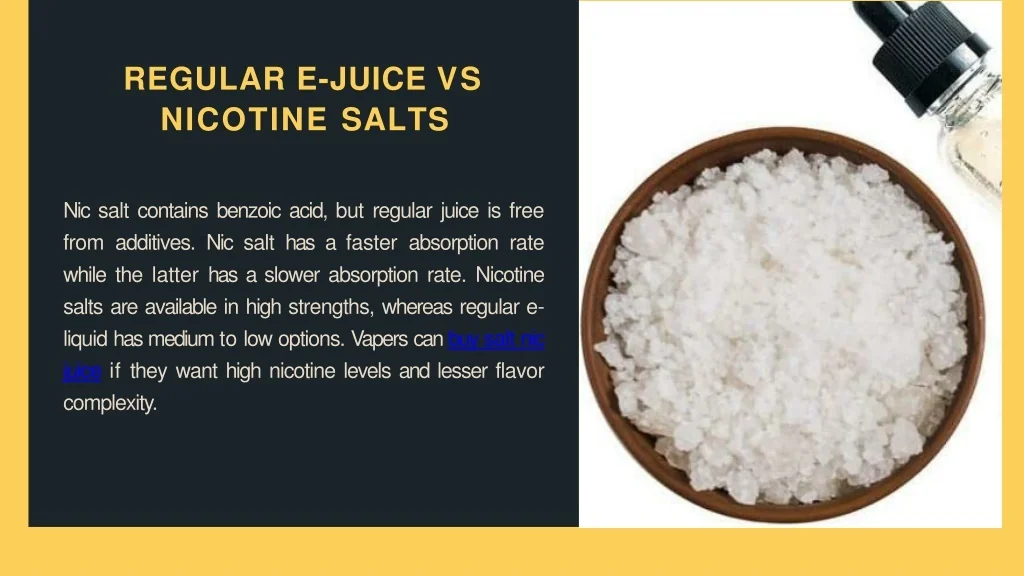 Better Than E Liquid Salt Nic Vs. Regular Juice: Deciphering The Better  Choice Side Effects Of Vaping