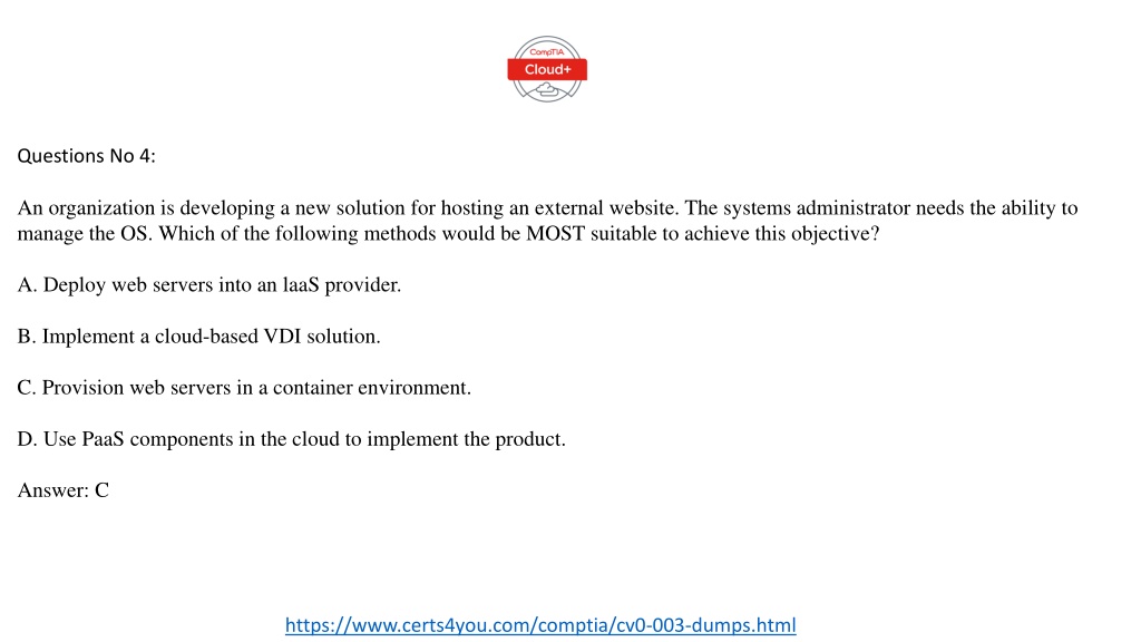 Reliable CV0-003 Dumps Free