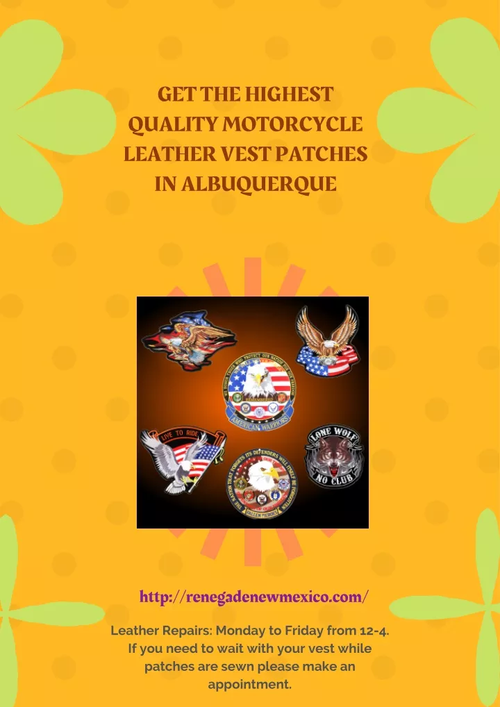 get the highest quality motorcycle leather vest n.