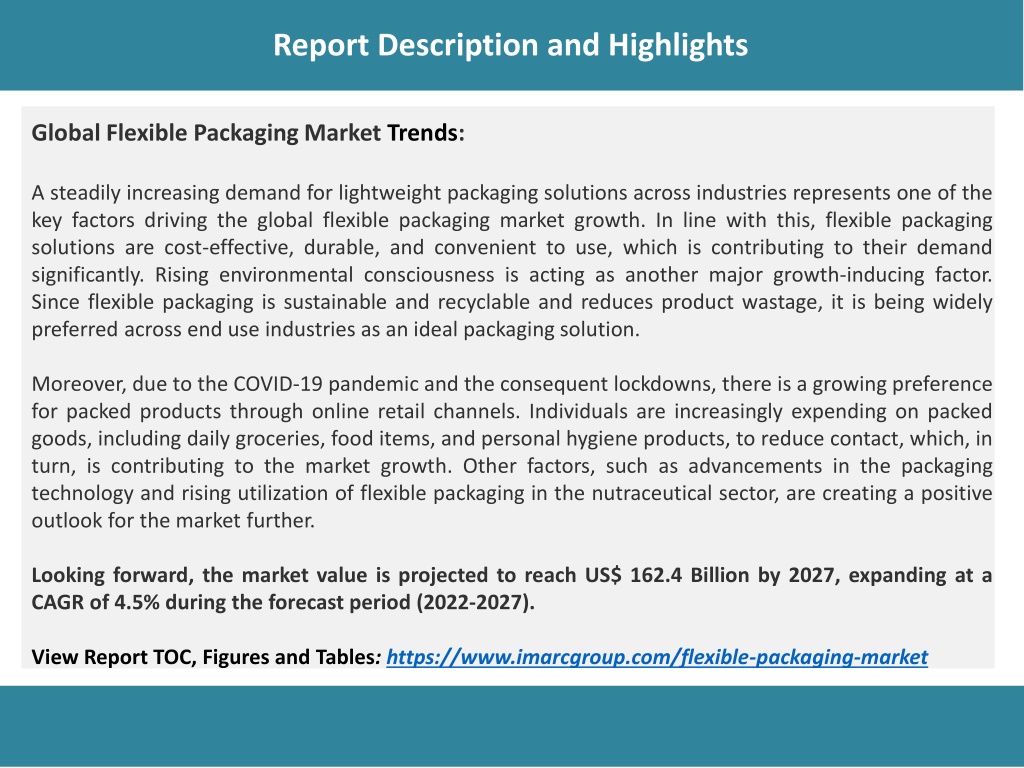 PPT - Flexible Packaging Market PDF | Growth | Trends | Forecast 2022 ...