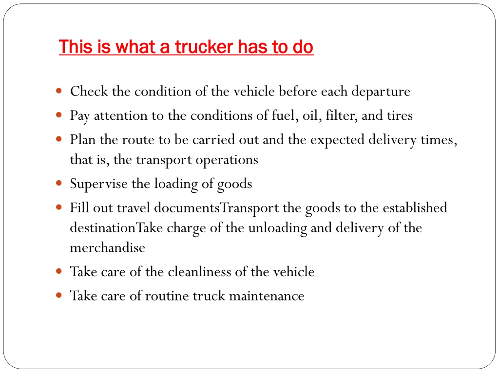 PPT - Know Trucking Before Joining A Trucking School In Oshawa ...