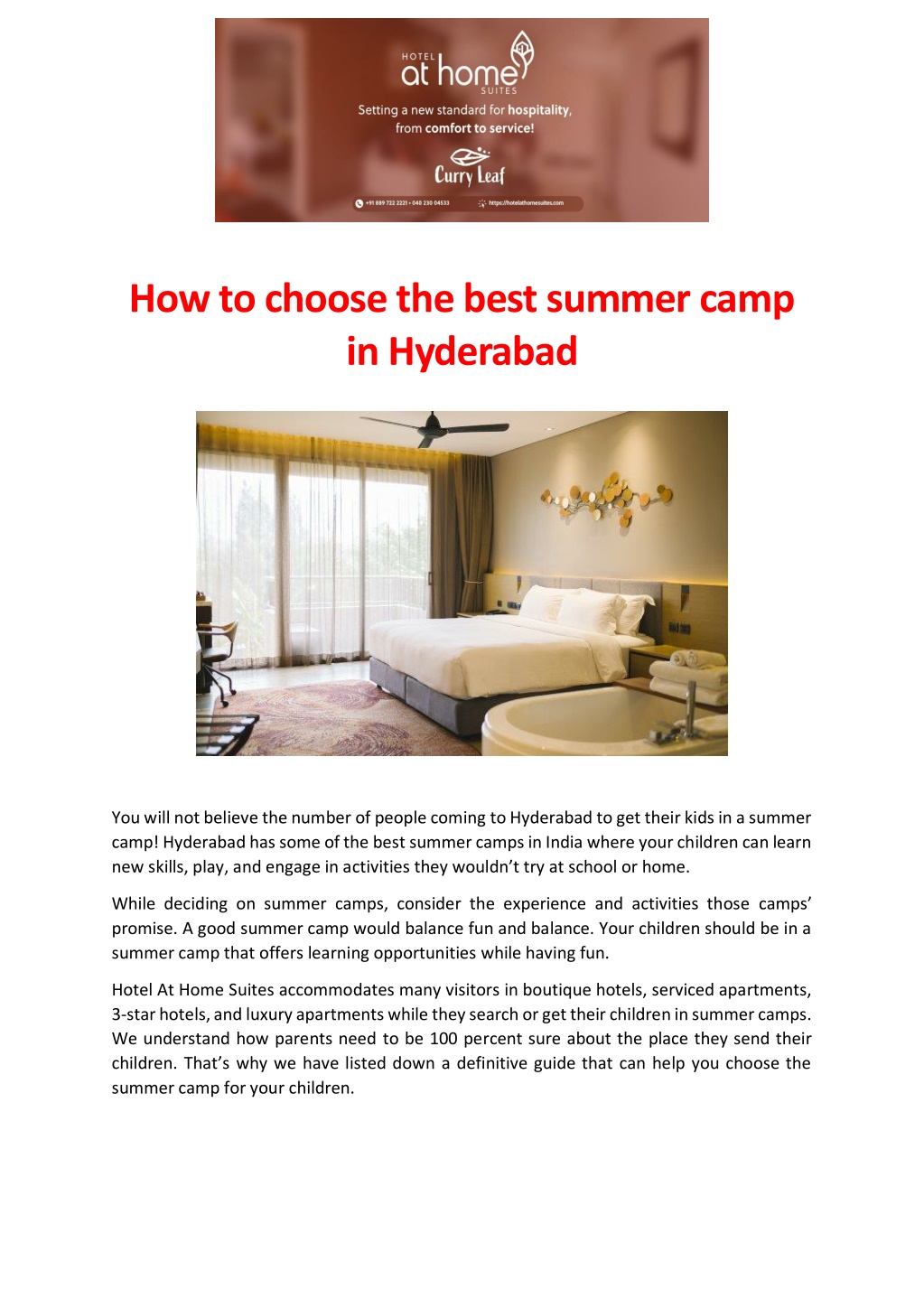 Residential Summer Camps In Hyderabad 2025 Isaac Gray