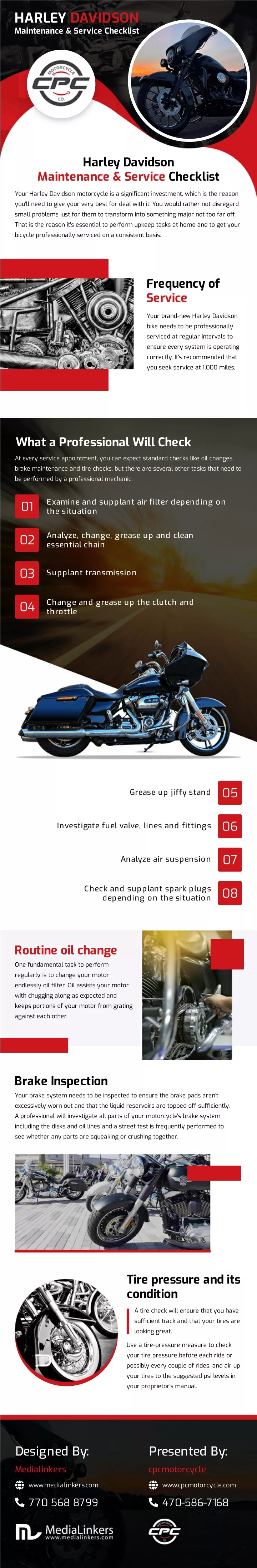 PPT - Harley Davidson Maintenance & Service Checklist PowerPoint ...