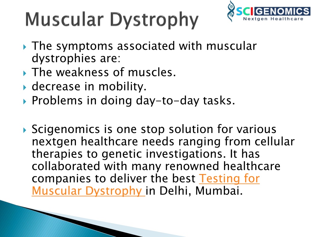 PPT - Testing for Muscular Dystrophy PowerPoint Presentation, free ...