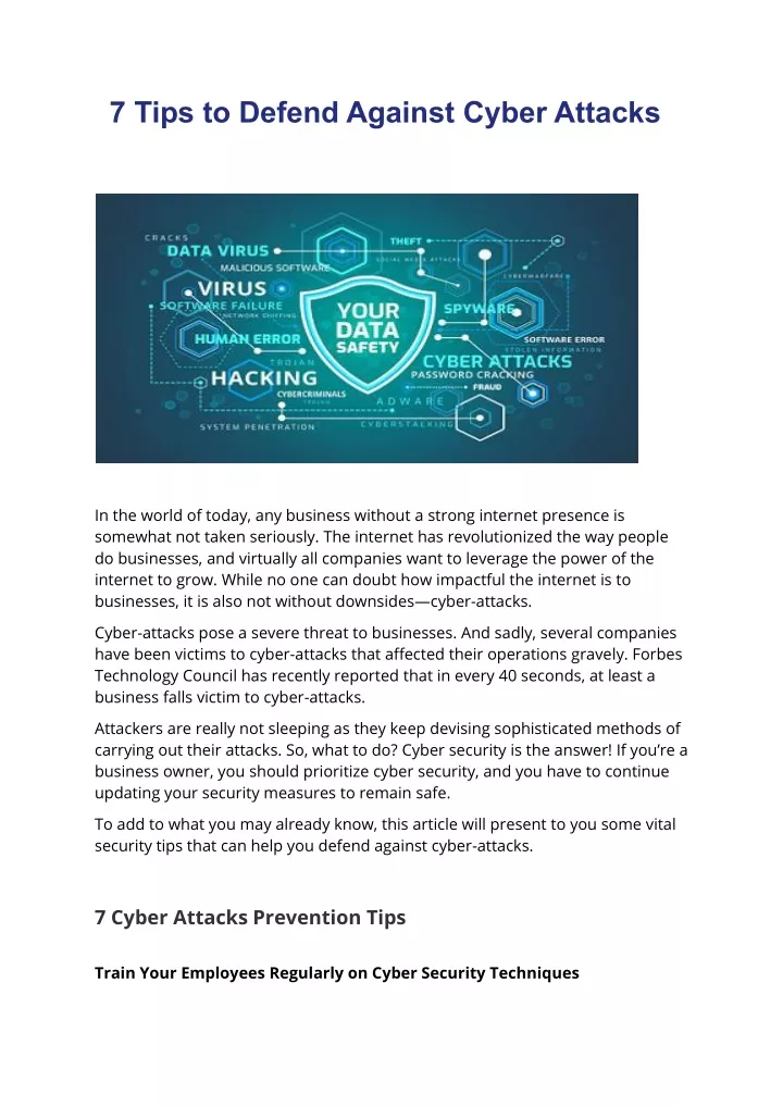 Ppt - Protect Yourself Against Cyberattacks Powerpoint Presentation 