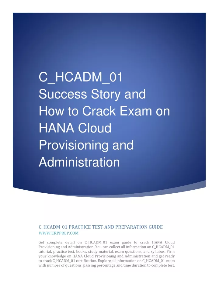 C-HCADM-02 Zertifizierungsprüfung | Sns-Brigh10