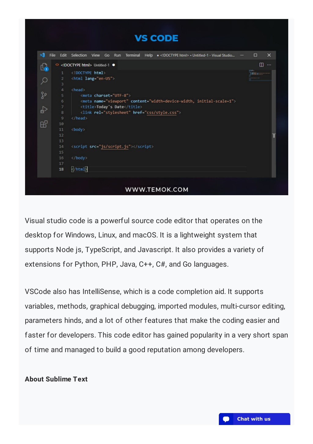 PPT - Sublime Text Vs VSCode Which Editor Should You Choose PowerPoint ...