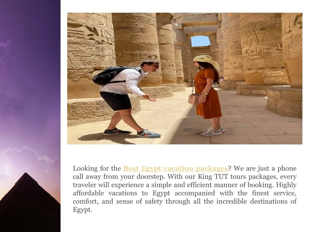 PPT Explore the Best Egypt travel packages online PowerPoint