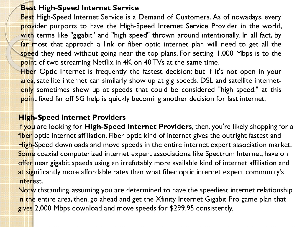bet st high speed internet