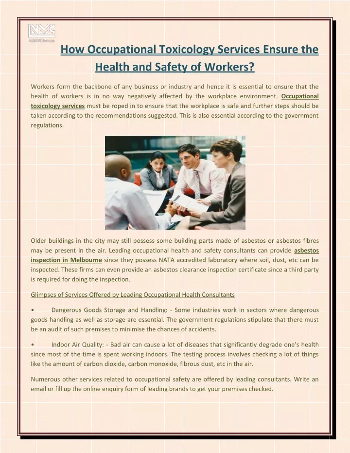 ppt-how-occupational-toxicology-services-ensure-the-health-and-safety