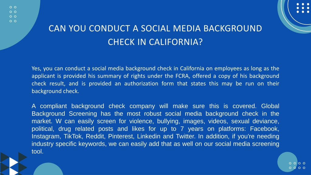 PPT California Background Check Laws What Employers Need to Know