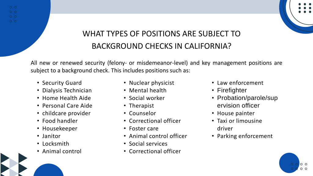 PPT California Background Check Laws What Employers Need to Know