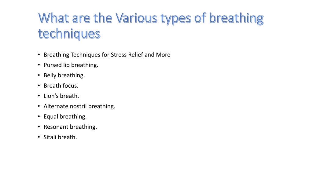 PPT - HOW BREATHWORK TECHNOLOGIES BENEFICIAL FOR HEALTH PowerPoint ...