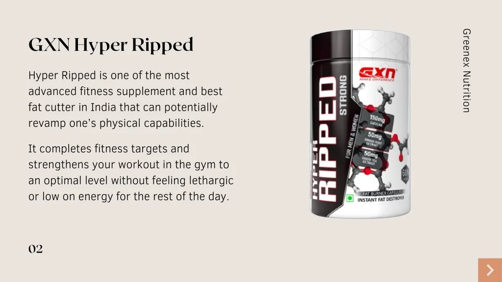 PPT Best Fat Burner in India Hyper Ripped Supplement in 2022