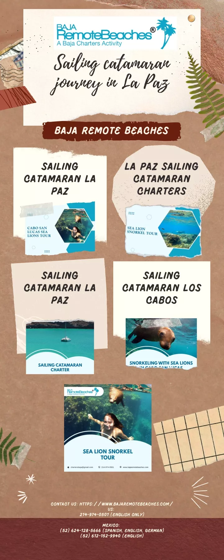 PPT - Sailing catamaran journey in La Paz PowerPoint Presentation, free