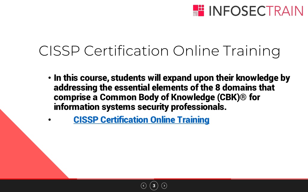 PPT - Cissp Certification Online Training PowerPoint Presentation, Free ...