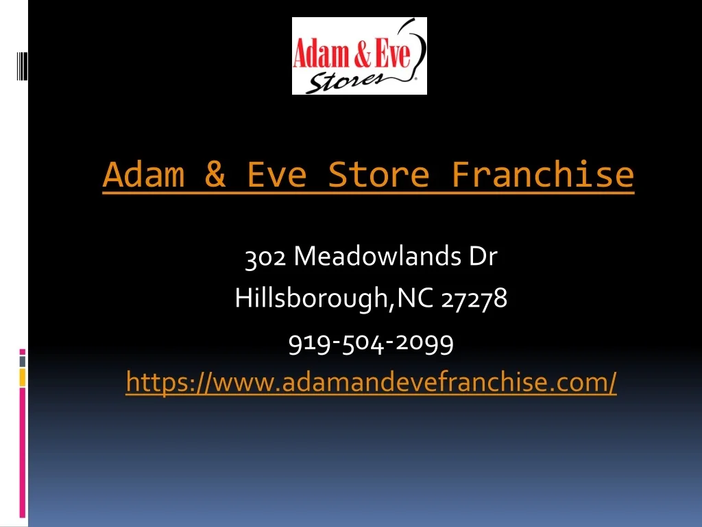 PPT Adult Oriented Franchise Opportunities Guide PowerPoint