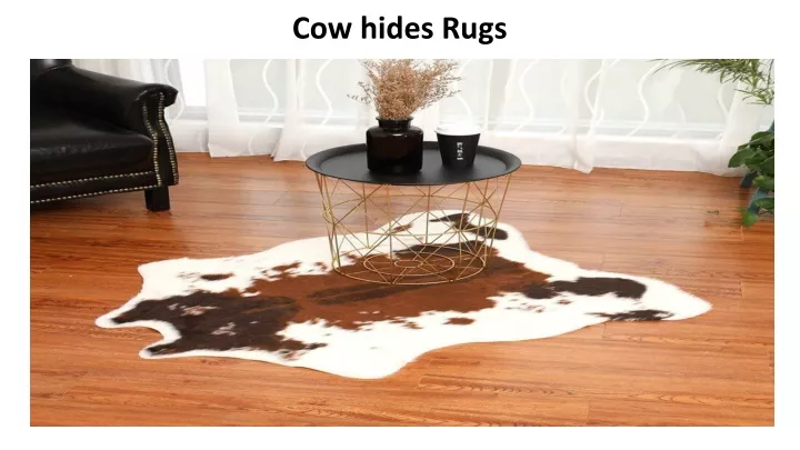 cow hides rugs n.