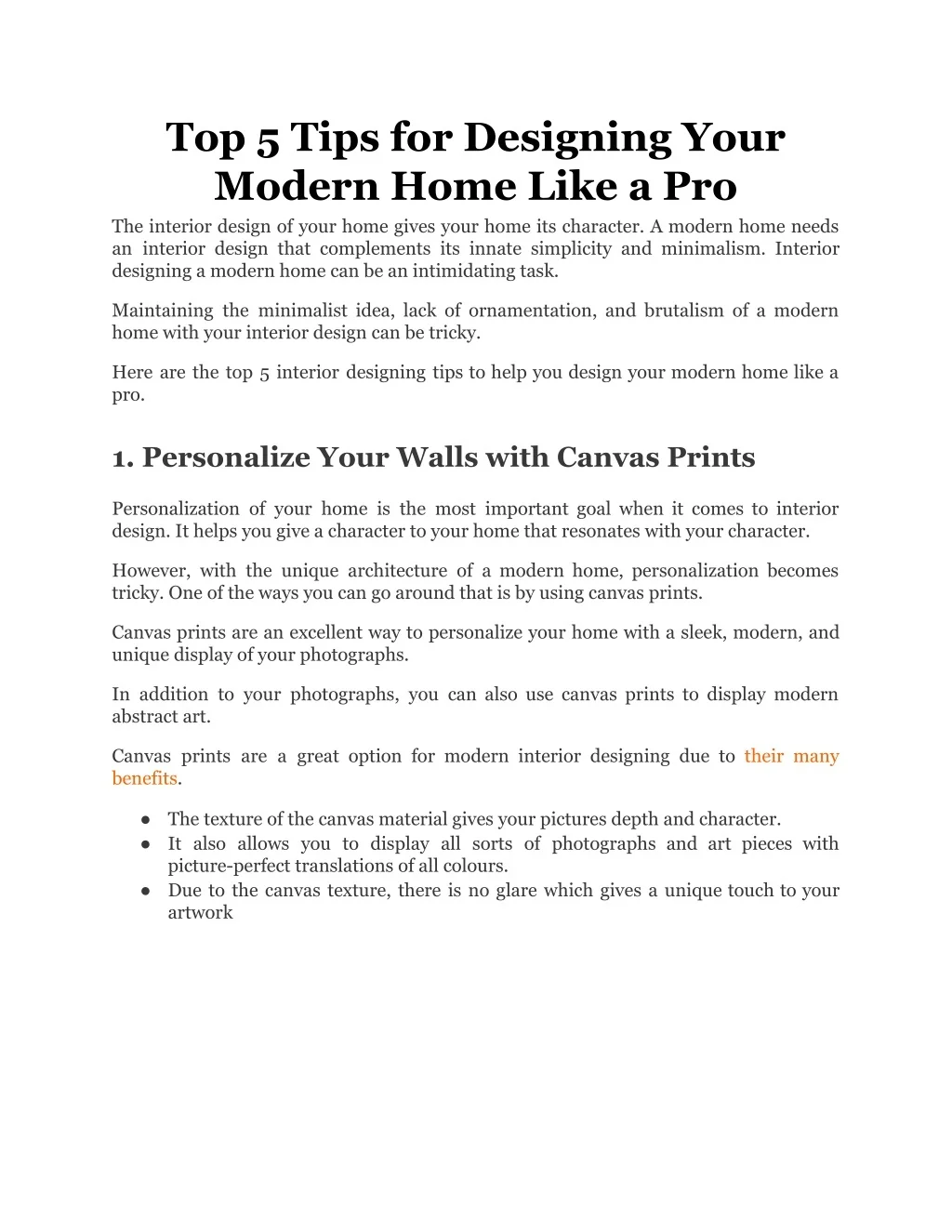 PPT - Top 5 Tips for Designing Your Modern Home Like a Pro PowerPoint ...