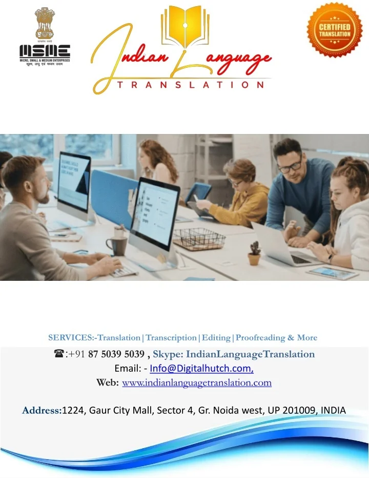 PPT Translation Companies In India Certified Translation PowerPoint