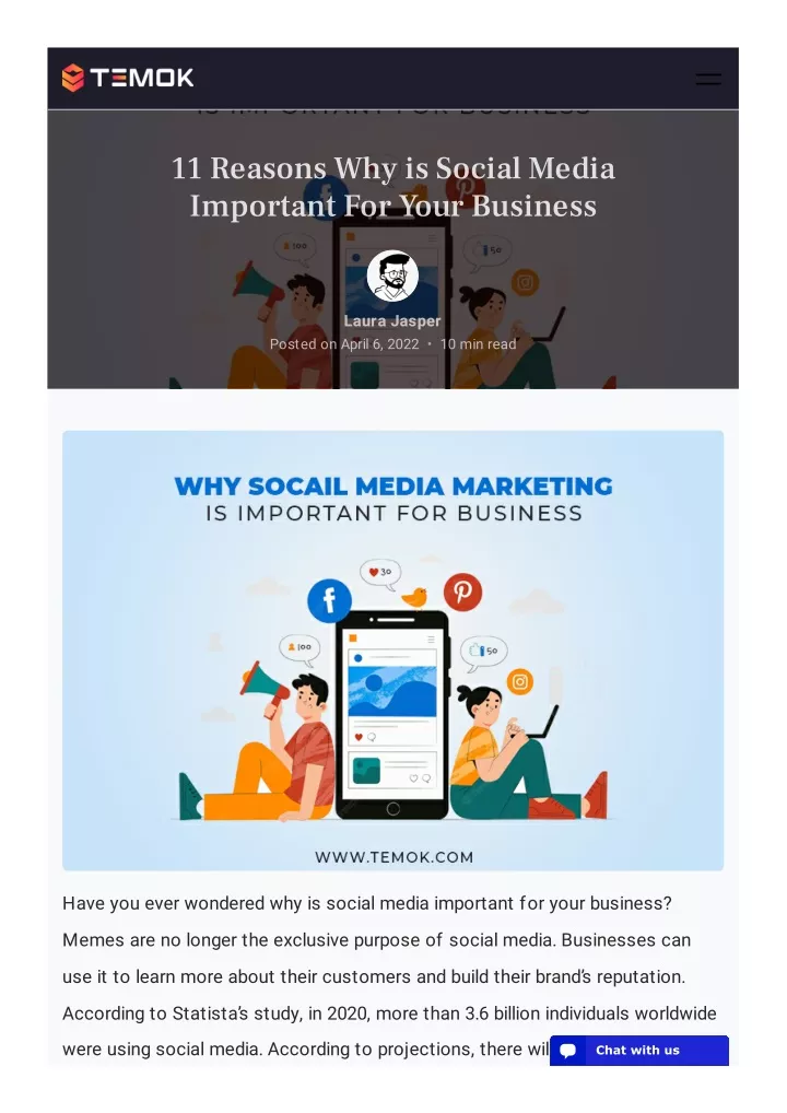 PPT - 11 Reasons Why Is Social Media Important For Your Business ...