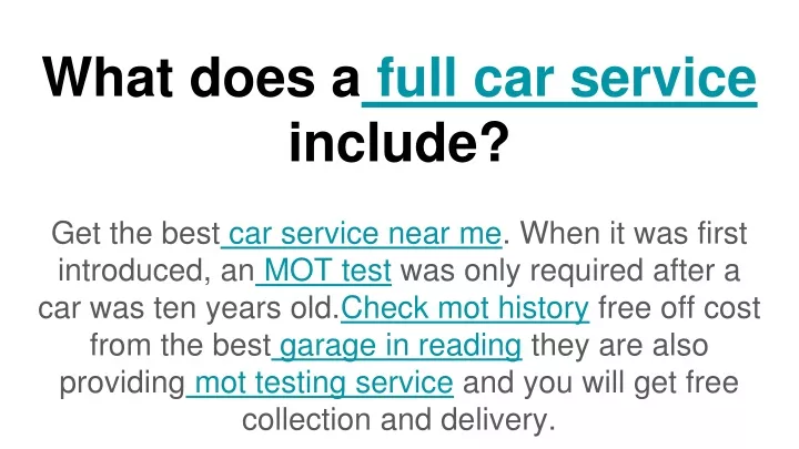 PPT What Does A Full Car Service Include PowerPoint Presentation what-does-a-full-car-service-include-vital-vehicle-care