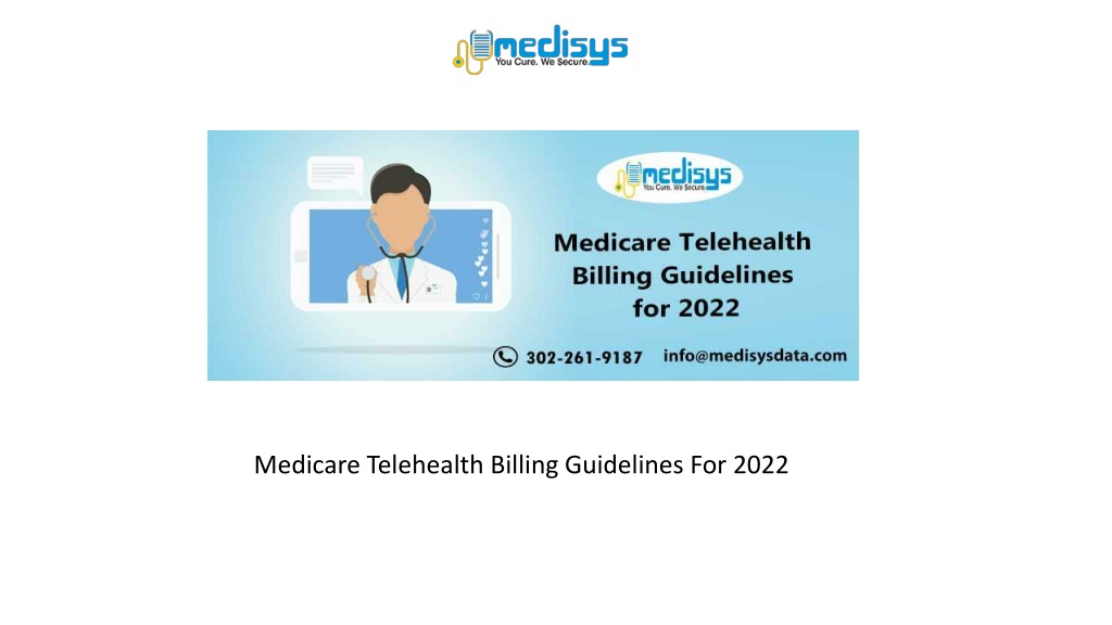 PPT Medicare Telehealth Billing Guidelines For 2022 PowerPoint