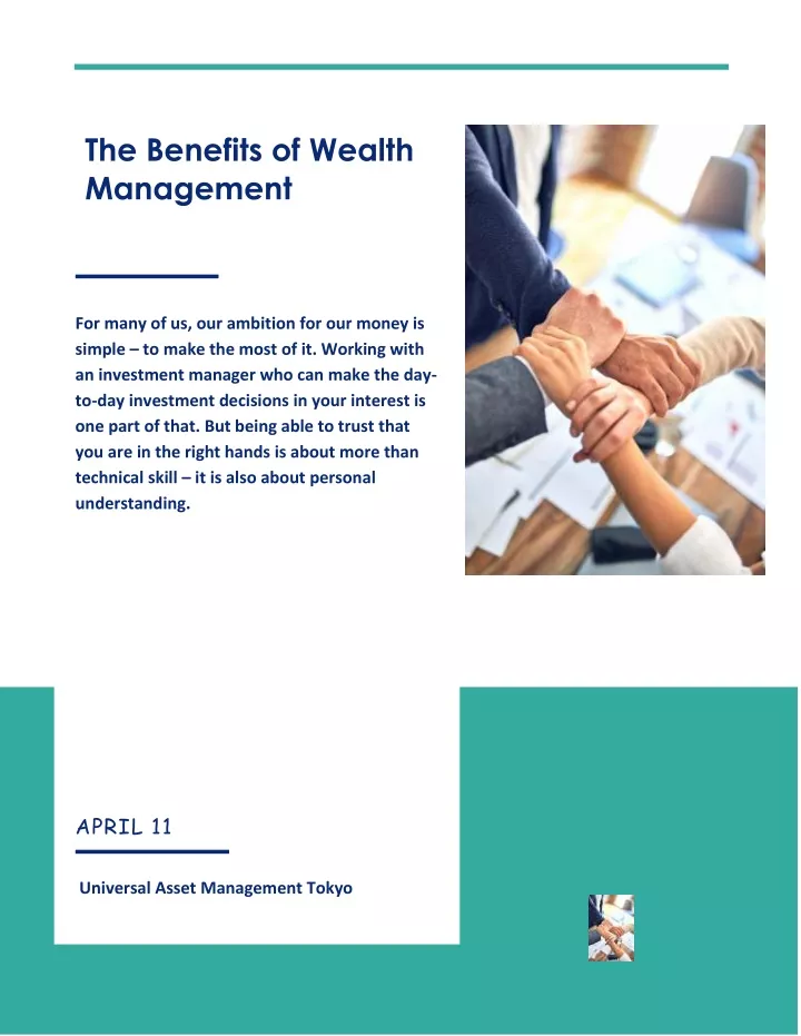 PPT - The Benefits Of Wealth Management PowerPoint Presentation, Free ...