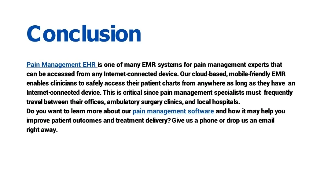 PPT - Best Pain Management Software PowerPoint Presentation, free ...