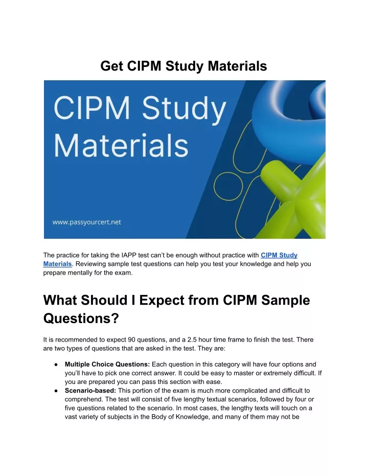 CIPM Testantworten | Sns-Brigh10