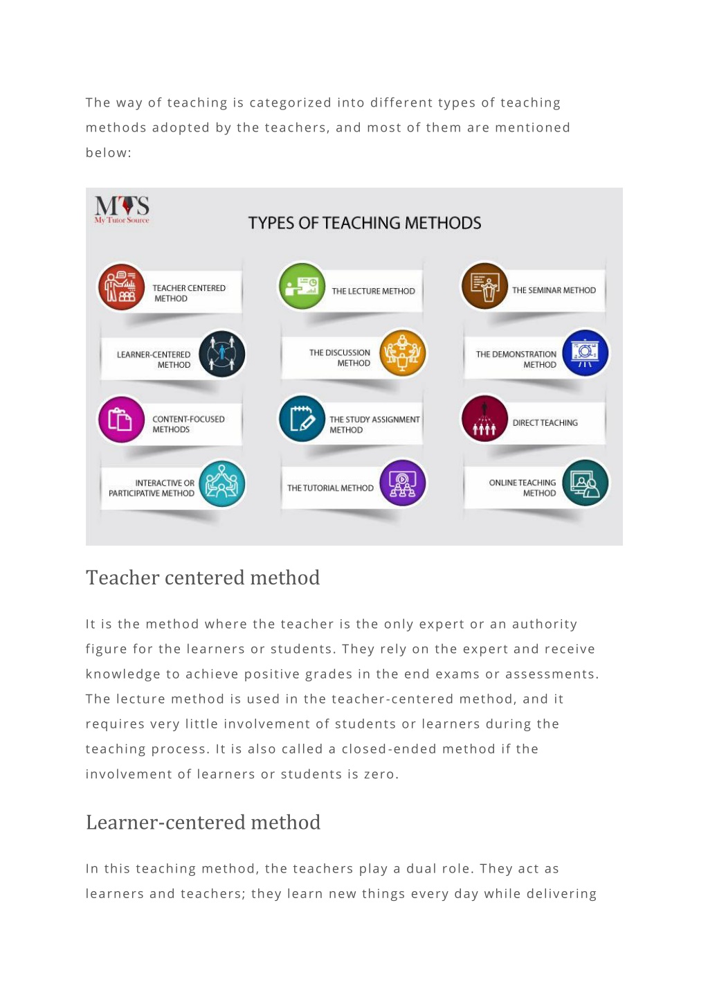 PPT - The Complete List of Teaching Methods and Strategies PowerPoint ...