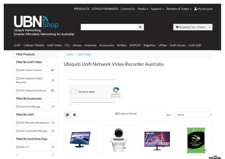 PPT Ubiquiti Unifi Network Video Recorder Australia PowerPoint