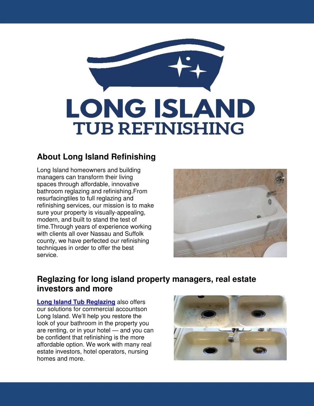 PPT Long Island Tub Refinishing PowerPoint Presentation, free download ID11274468