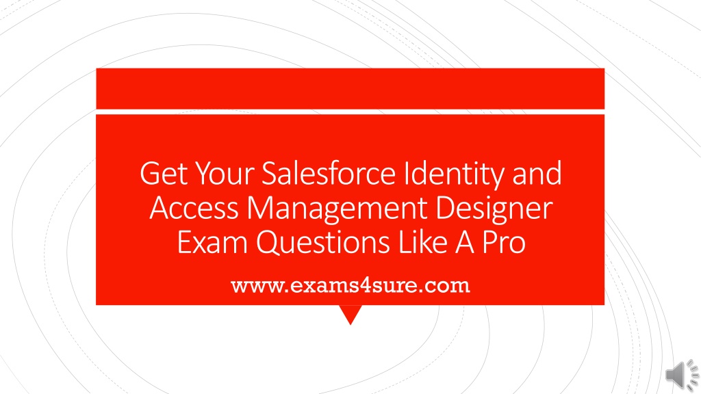 Identity-and-Access-Management-Architect Exam Answers