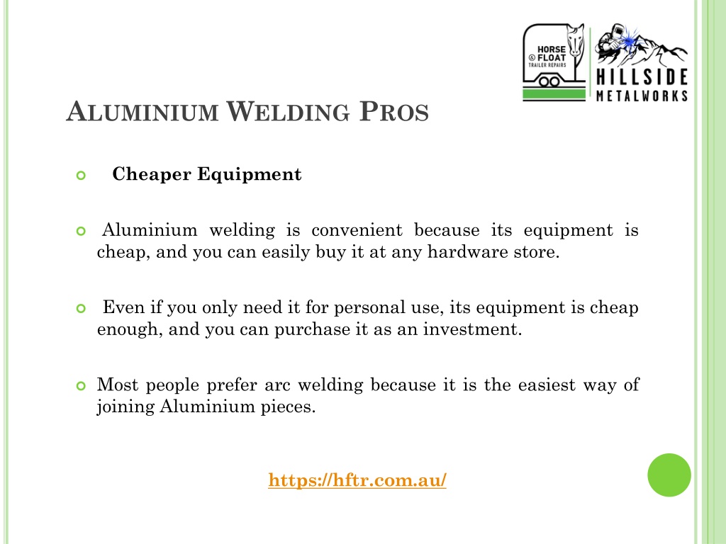 Ppt Aluminium Welding Pros And Cons Powerpoint Presentation Free Download Id