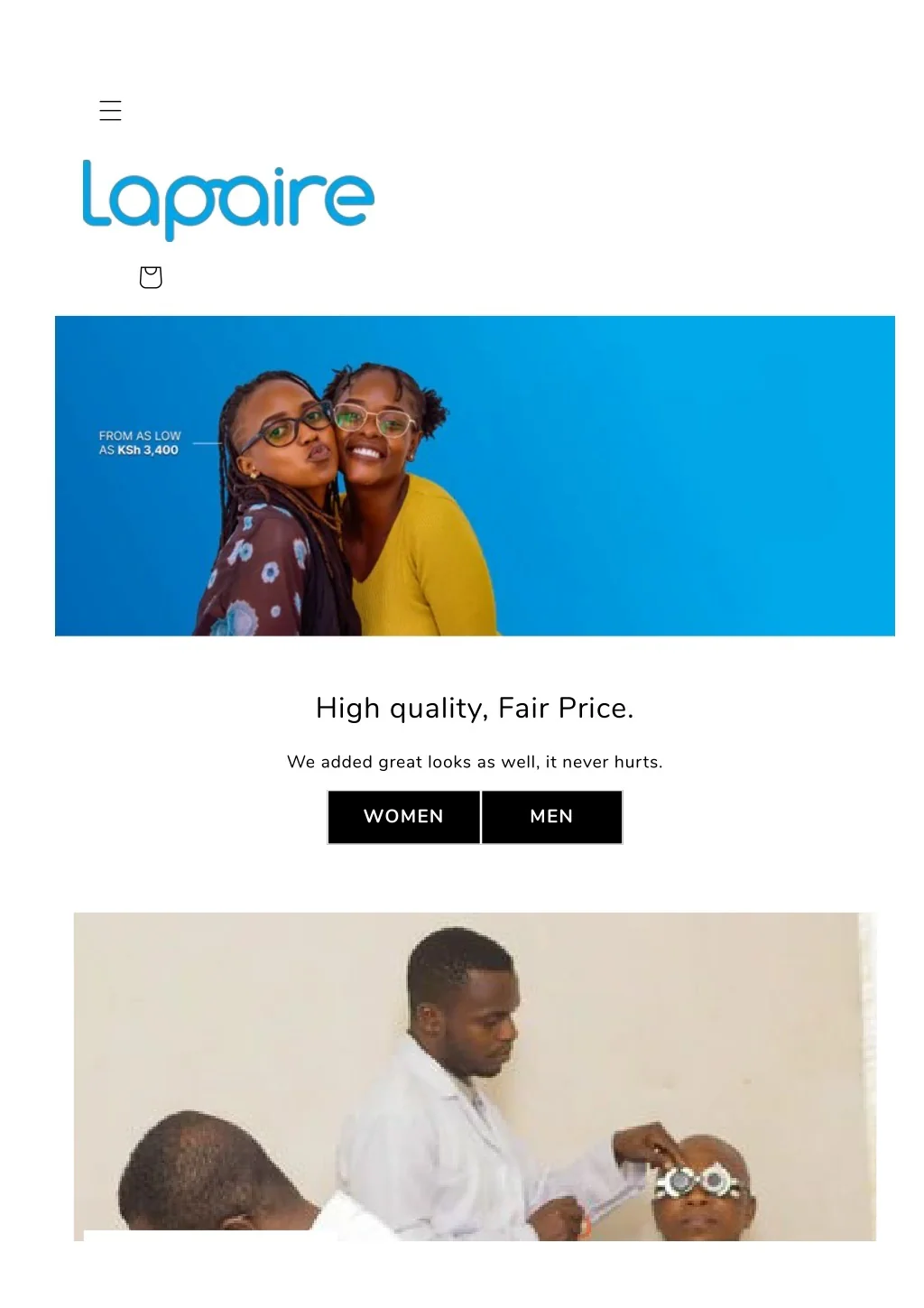 PPT Eyeglasses Africa African Optician Lapaire Glasses PowerPoint